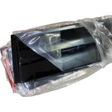 Caralp Renault Kangoo 1 1998-2007 Uyumlu Mugen Cam Rüzgarlığı Seti Piano Black 2\'li Ithal Parlak Siyah