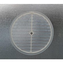 Storemax Mutfak Doğalgaz Cam Menfezi - ve Soğuk Havalar Için Havalandırma Menfezi (Menfez Yumuşak ve Çatlamaya Dayanıklı Malzemeden Üretilmiştir.)