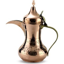 PremiumPort Bakır Çaydanlık ve Sütlük Seti, 300 Ml, Şık ve Dayanıklı Tasarım