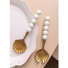 UltraMint Şık 2'li Salata Servis Takımı, Modern ve Zarif Tasarım