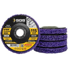 Storemax Çok Amaçlı Parlatma Diski, Mor, 115 Mm, Model SGS495