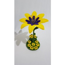 Badem Hediyecilik Disney Rapunzel Çiçek Ayaklı El Yapımı Gece Lambası