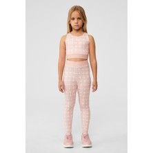 Tyess Bg Store Kız Çocuk Desenli Tayt