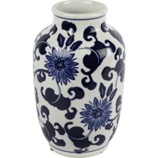 Mikasa Moor Blue Blanc Vazo 17X26CM