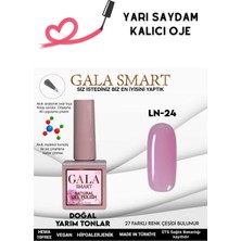 Gala Smart Yarı Saydam Jel Görünümlü Kalıcı Oje LN24