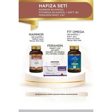 Hekimzade Hafıza Seti - Ferahsin Paket Çay & Mammor 90 Kapsül & Fit Omega Softjell Kapsül