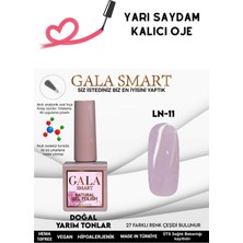 Gala Smart Yarı Saydam Jel Görünümlü Kalıcı Oje LN11