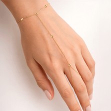 Hakan Mücevherat Dorikalı 14 Ayar Altın Şahmeran Bileklik