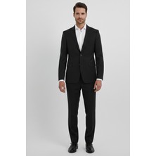 Uki Siyah 6 Drop Klasik Takım Elbise