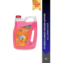 Doill -55 / -56 Derece Hazır Karışım 3 Litre Kırmızı Organik Antifriz - G12 (Üretim Yılı: 2025)
