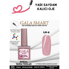 Gala Smart Yarı Saydam Jel Görünümlü Kalıcı Oje LN06