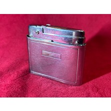 TT Silver Match Gazlı Çakmak - Sorunsuz Çalışır Durumda