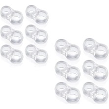 Storemax Plastik Kapı Kolu Stoperi, Kapı Arkası Duvar Koruyucu Tampon, Silikon Durdurucu, Pencere Kolu Stoperi