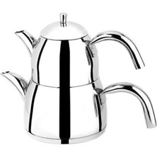 PremiumPort Şık ve Kullanışlı 4'lü Çaydanlık Takımı Seti, Pratik Kullanım Sağlar