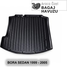 Elorcar Volkswagen Bora 1999 - 2005 3D Bagaj Havuzu