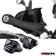 Ramm Bmw Motorrad 1250 Gs Yükseltilmiş Elcik Korumaları - Sağ ve Sol - Siyah