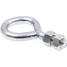 Storemax 9066782 Somunlu Göz Cıvataları, 3/8"-16 x 2-1/2", Çinko Kaplama Çelik, 20'li Paket