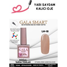 Gala Smart Yarı Saydam Jel Görünümlü Kalıcı Oje LN18