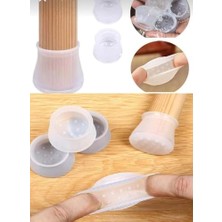 Storemax 12 Adet Silikon Masa ve Ayağı Için Kaydırmaz Yıkanabilir Mobilya Çorabı