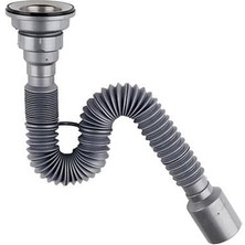 Storemax Lavabo Sifonu Lüks Körüklü Evye,lavabo Sifonu Donau 50 mm