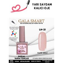 Gala Smart Yarı Saydam Jel Görünümlü Kalıcı Oje LN21