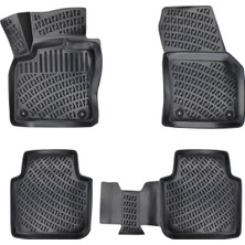 Rizline Seat Tarraco 2018+ /Tiguan Allspace 3D Havuzlu Paspas