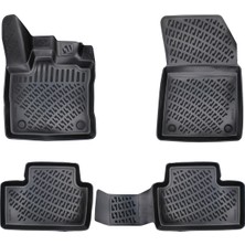 Rizline Renault Captur 2021+ 3D Havuzlu Paspas