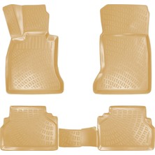 BSG Rizline Bmw 5 Serisi (E60) 2004-2009 3D Havuzlu Paspas - BEJ