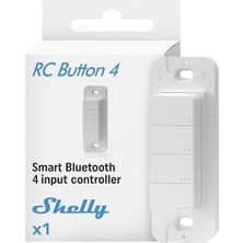 Storemax Blu Rc Düğmesi 4 | Akıllı Bluetooth 4 Düğmeli Uzaktan Kumanda | Ev Otomasyonu | Ios Uygulaması | Çoklu Tıklama | Manyetik Tutucu | Garaj Kapısı Açıcı | Işık Kontrolü | Sahne Kontrolü