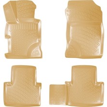 Rizline Honda Civic 2012-2016 3D Havuzlu Paspas - BEJ