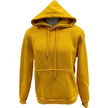 Canegem Unisex 3 İplik Şardonlu Kapüşonlu Hoodie – Kanguru Cepli, Kalın ve Sıcak Tutan Sweatshirt