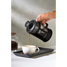 PremiumPort 350 ml Yumuşak Dokulu Borosilikat French Press Keyifli Kahve Deneyimi