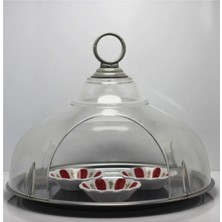 UltraMint Şık ve Pratik Askılı Kapalı Çay Taşıma Tepsisi, Kolay Kullanım