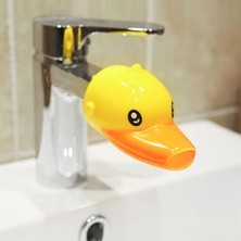 Storemax Sevimli Ördek Musluk Başlığı, Evye Başlığı Uzatıcı El Yıkama Alışkanlığı Kazandırma Aparatı, Musluk Uzatma Başlığı Ördek Figürlü
