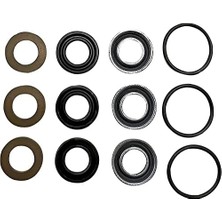 Storemax Cleaning 7105742 Basınçlı Yıkama Pompaları Için Yedek Düşük ve Yüksek Basınçlı Conta, Siyah