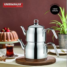 PremiumPort Sağlam ve Şık Orta Boy Çaydanlık, Sıcak Tutma Özelliğiyle Kullanışlı