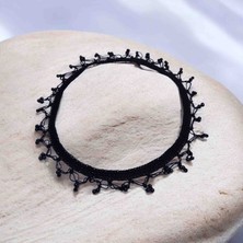 Lal Dizayn Örgü Kolye - El Yapımı - Bohem Kadın Aksesuar