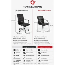 Yrn Ofis Ofis Oturma Grubu Personel Sandalyesi