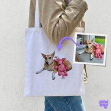 Kişiye Özel Evcil Hayvan Kol Çantası – Fotoğraftan Özel Tasarım