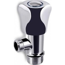 Storemax 3/8 Inç Aç Kapa Taharet Musluğu, Metal, Banyo Bataryası