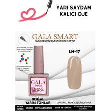 Gala Smart Yarı Saydam Jel Görünümlü Kalıcı Oje LN17