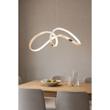 Ünal Aydınlatma Sonsuz 80 cm Gold LED Sarkıt Avize