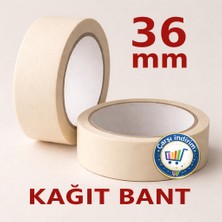 Nistabolje Kağıt Bant 36 mm Maskeleme Bandı Boya Bandı