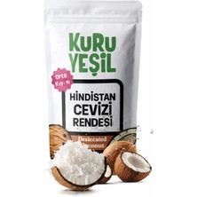Kuru Yeşil Hindistan Cevizi Rendesi 100 gr – İnce Kıyım Seylan Menşeli Katkısız Doğal Kuru Meyve