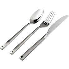 Storemax Concept LINE18 Parça Çatal Kaşık Bıçak Takımı Parlak Metal