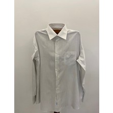 Çizgili Erkek Gömlek %1oo Pamuk