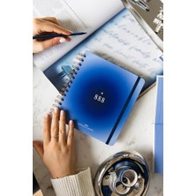 Storemax 2026 18X20 Spiralli Haftalık Kare Ajanda 12 Aylık - Mavi