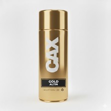 CAXCOLORS Cax Colors Metalik Altın Gold - Bronz Sprey Boya - Parlak Görünümlü Dekoratif Hızlı Kuruyan Tüm Yüzeyler 400ML
