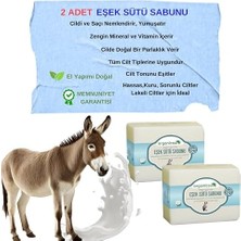 Storemax Organicsun Doğal Eşek Sütü Sabunu 140 gr x 2 Adet Tüm Cilt Tipleri Için Anti Aging Etkili B ve E Vitaminli