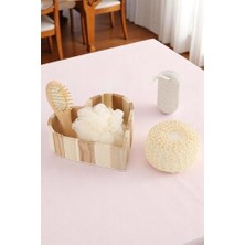 Storemax Kalp Şeklinde Tarak Sünger Seti Yüz Kafa Temizleme Cilt Bakımı Spa Banyo Seti Bebek Bakım Seti